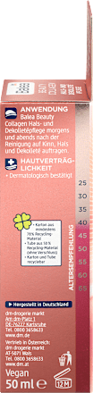  Collagen Hals- & Dekolletépflege Balea