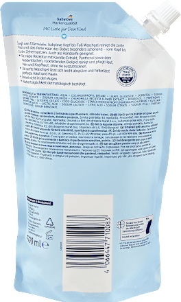 Gel detergente sensitive ricarica babylove