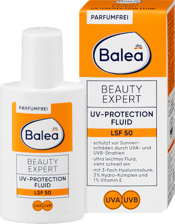 Fluid przeciwsłoneczny SPF50 Beauty Expert Balea