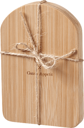 Raclette-Brett-Set mit Spruch "Guten Appetit", natur Dekorieren & Einrichten