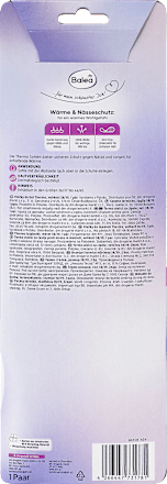 vložky do bot Thermo, velikost 38-39, 1 pár Balea