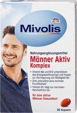 Männer Aktiv Komplex, Kapseln, 30 St Mivolis