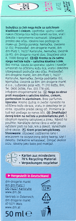 Krem dla skóry z niedoskonałościami Hautrein  Balea