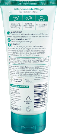 Fußcreme Latschenkiefer Aktiv Gel Balea
