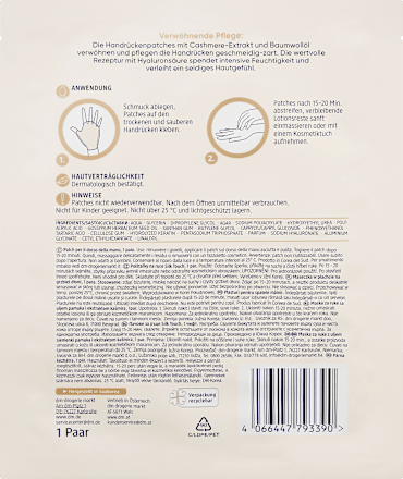 Handrückenpatches Silk Touch (1 Paar) Balea