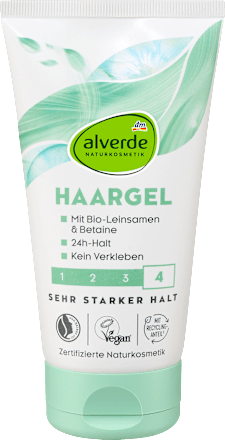 Żel do włosów z organicznym siemieniem lnianym alverde NATURKOSMETIK