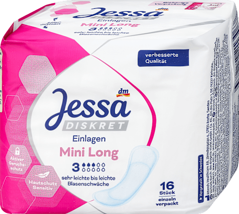 inkontinenční vložky Mini Long Jessa DISKRET