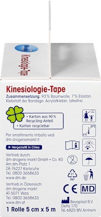 Kinesiologie-Tape, 1 Rolle Mivolis