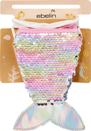 Tasche Meerjungfrauenflosse mit Pailletten ebelin