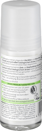 Deo Roll On Deodorant Sensitiv Aloe Vera alverde NATURKOSMETIK