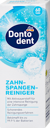 Zahnspangenreiniger Tabs Dontodent