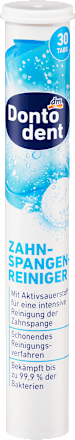 Zahnspangenreiniger Tabs Dontodent