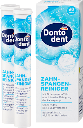 Tablete za čiščenje zobnega aparata Dontodent