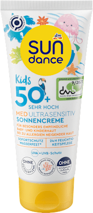 Sonnencreme Kids, MED ultra sensitiv, LSF 50+ SUNDANCE