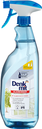 Glasreiniger mit Glanzschutz-Formel Denkmit