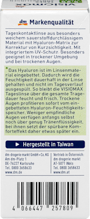 Tageslinsen -5,25 VISIOMAX