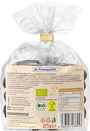 Elisen Lebkuchen  dmBio