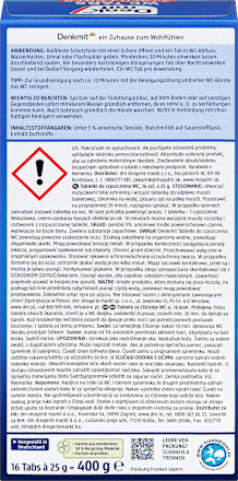 Tablete za čišćenje WC šolje (16x25g) Denkmit