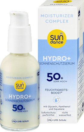 HYDRO+ serum za lice za zaštitu od sunca sa veoma visokim faktorom zaštite, SPF50+ SUNDANCE