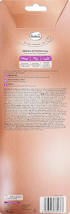 Vložki za čevlje s flisom, velikost 40-41 (1 par) Balea