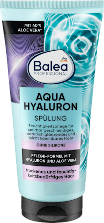 Hydratačný kondicionér na suché vlasy Aqua Hyaluron Balea PROFESSIONAL