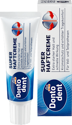Haftcreme Super extra starker Halt Dontodent