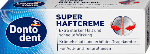 Haftcreme Super extra starker Halt Dontodent