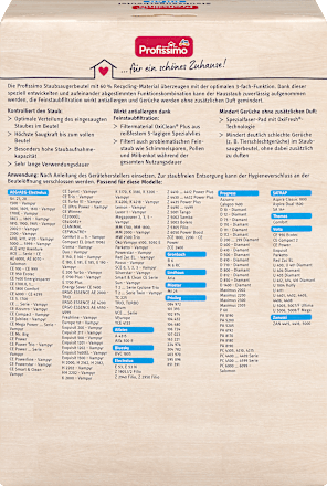 Staubsaugerbeutel PR 40 Profissimo