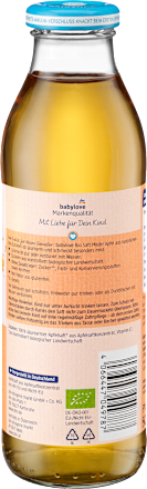 Saft Milder Apfel ab dem 5. Monat babylove
