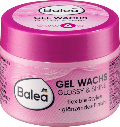 Glossy & Shine gel-vosak za sjaj kose Balea