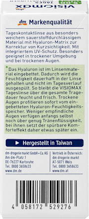 Tageslinse -5,00 VISIOMAX