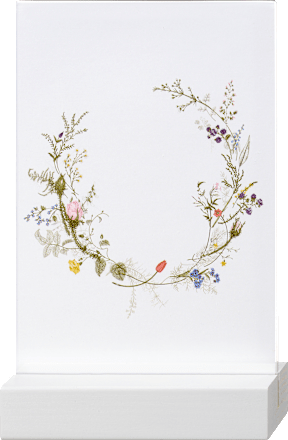 Rahmen mit Ständer 10x15 cm weiß Paradies