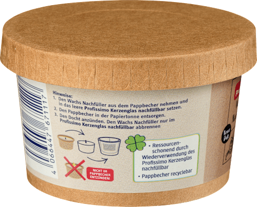 Duftkerze Refill Beere und Vanille Profissimo