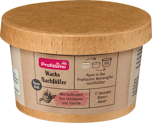 Duftkerze Refill Beere und Vanille Profissimo