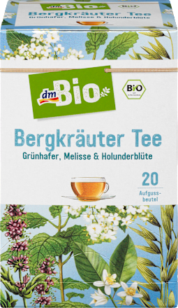 Kräuter-Tee, Bergkräuter (20x1,75g) dmBio