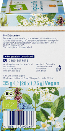 Kräuter-Tee, Bergkräuter (20x1,75g) dmBio