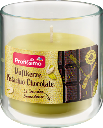 Duftkerze im Glas Pistachio Chocolate Profissimo