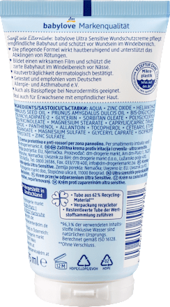 Wundschutzcreme ultra sensitive babylove