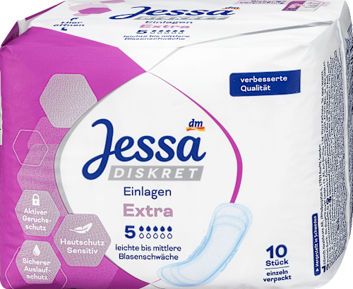 Ulošci za inkontinenciju Extra Jessa DISKRET