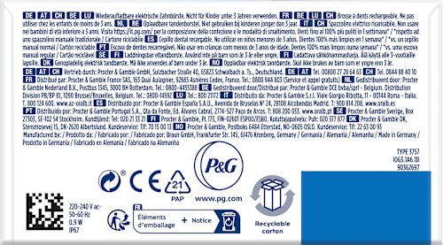 Elektrische Zahnbürste iO Series 3 ice blue Oral-B