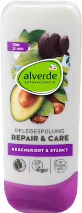 Regenerująca odżywka,  z bio olejkiem awokado i bio masłem shea alverde NATURKOSMETIK