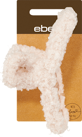 Haarklammer Teddy creme ebelin