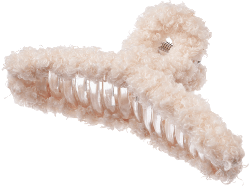 Haarklammer Teddy creme ebelin