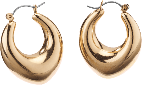 Creolen Tropfenform, Gold-Optik ebelin