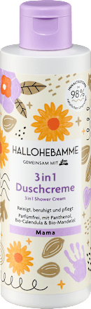 Kremni gel za tuširanje 3 v 1 HALLOHEBAMME