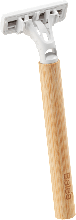 3-Klingen Rasierer mit Bambusgriff Balea