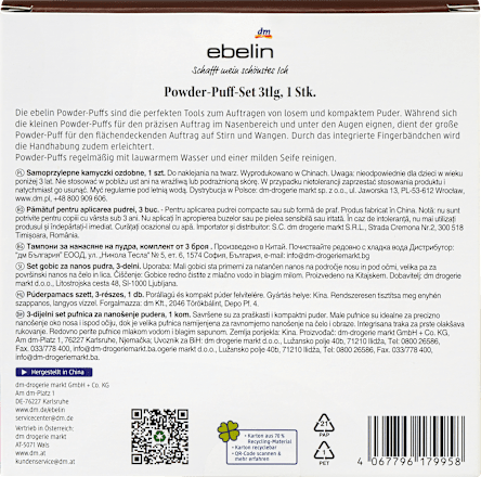 Powder-Puff-Set Feliz Holaween ebelin