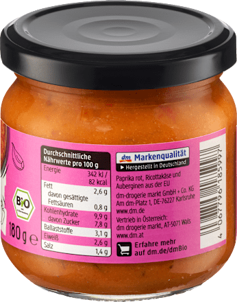 Ajvar Creme-Dip dmBio