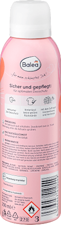 Deo Spray Deodorant Soft Flower Balea
