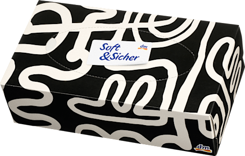 Taschentücher Box Design Soft&Sicher